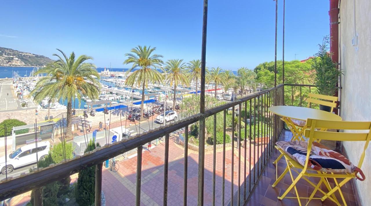 Sablettes Beach-Plage-Vue Mer-Centre Ville Menton Exteriör bild