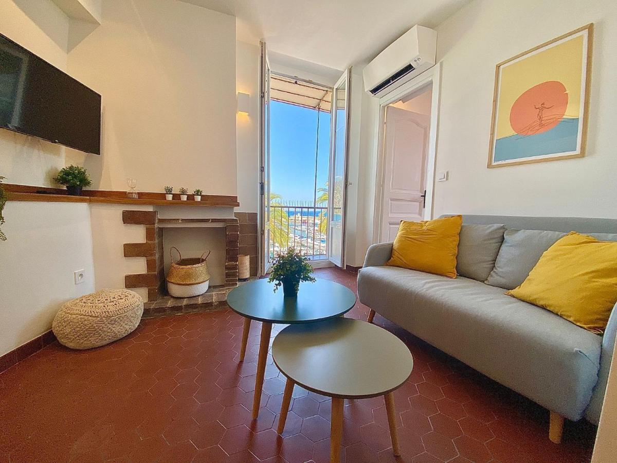 Sablettes Beach-Plage-Vue Mer-Centre Ville Menton Rum bild