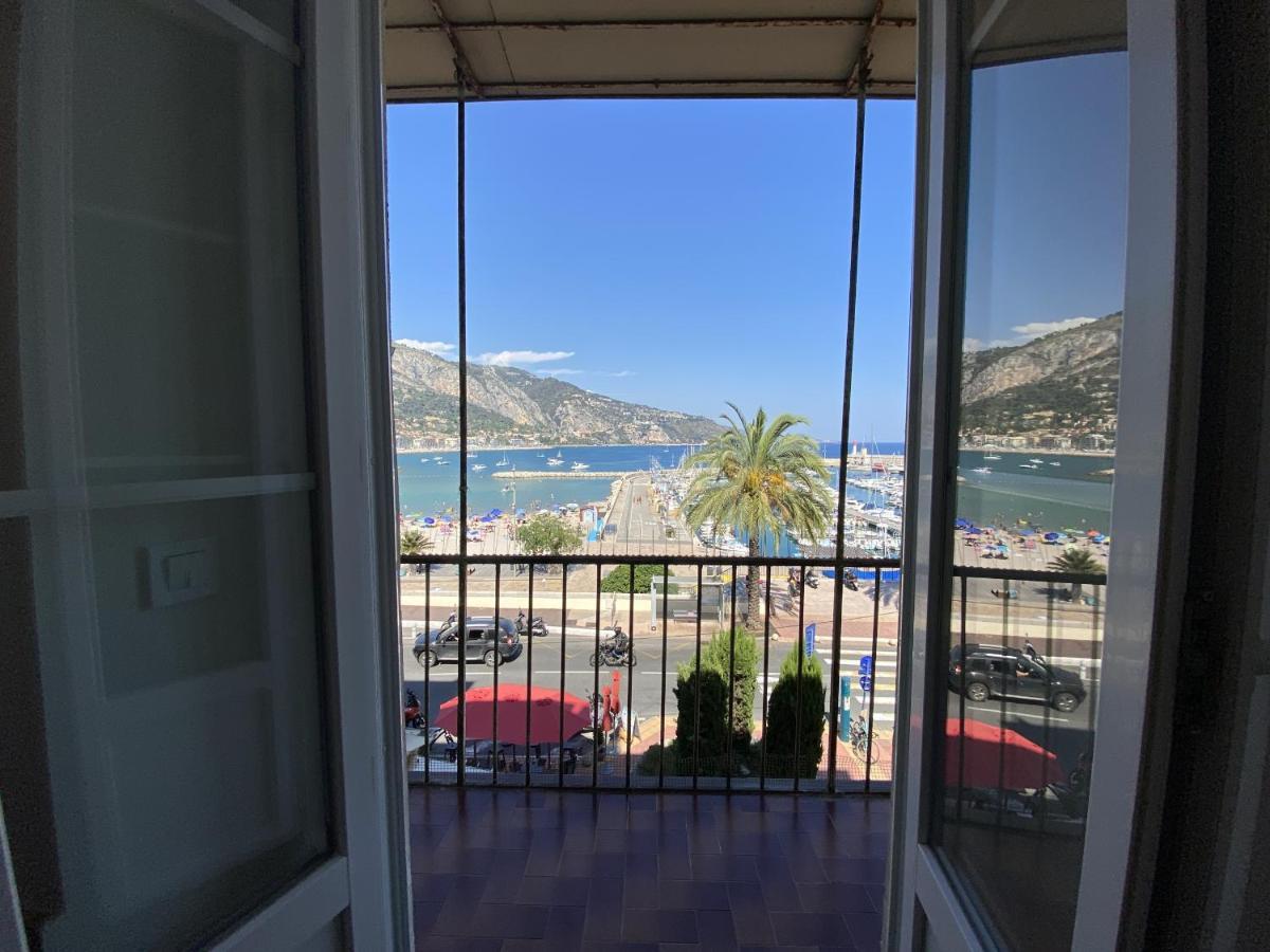 Sablettes Beach-Plage-Vue Mer-Centre Ville Menton Exteriör bild